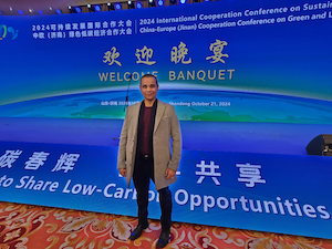 Il Dott. Fabio Tiburzi alla Conferenza internazionale di Jinan