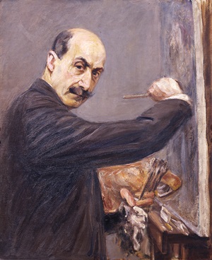 Max Liebermann Autoritratto 1908 olio su tela Gallerie degli Uffizi Firenze 1